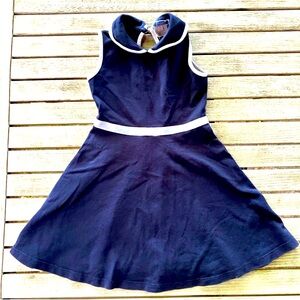 Jacadi Navy Dress - Size 4T EUC